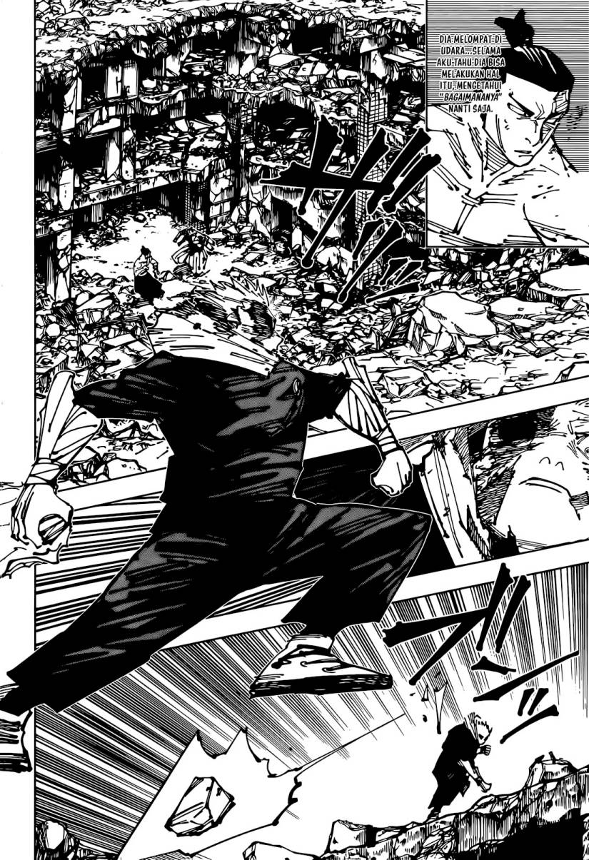 Jujutsu Kaisen Chapter 260 - halaman 8
