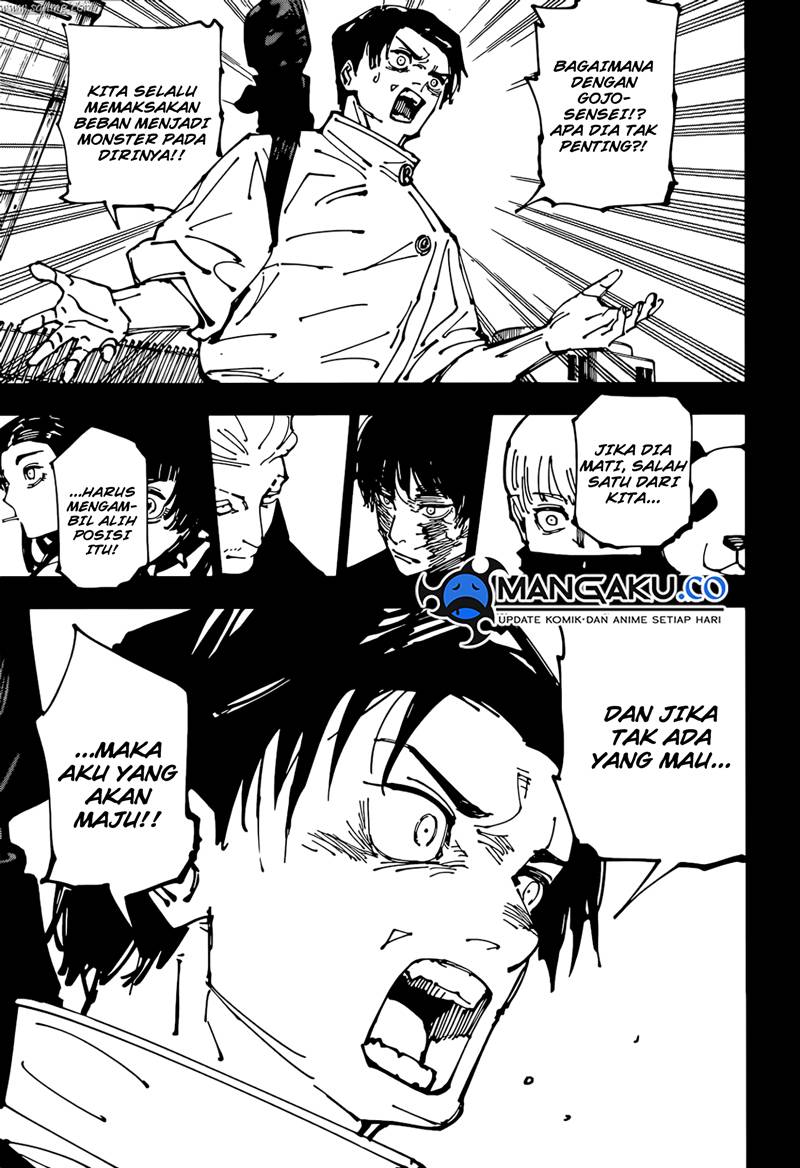 Jujutsu Kaisen Chapter 261 - halaman 8