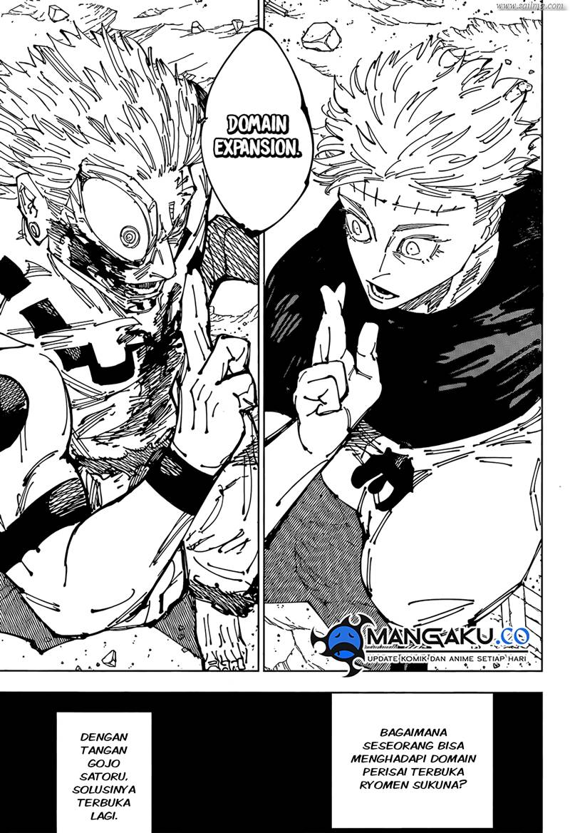 Jujutsu Kaisen Chapter 261 - halaman 16
