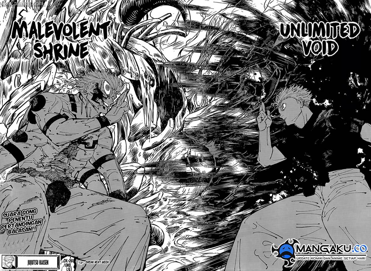 Jujutsu Kaisen Chapter 261 - halaman 17