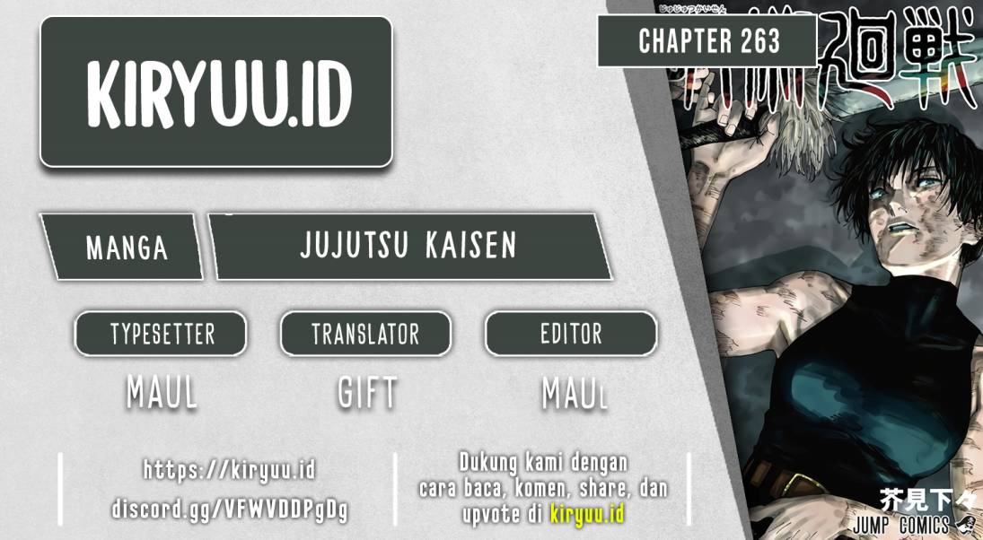 Jujutsu Kaisen Chapter 263 - halaman 1