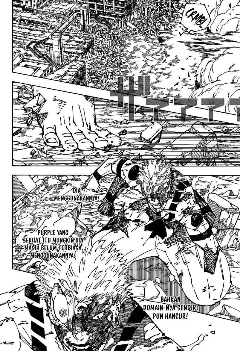 Jujutsu Kaisen Chapter 263 - halaman 3