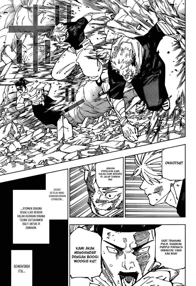 Jujutsu Kaisen Chapter 263 - halaman 4