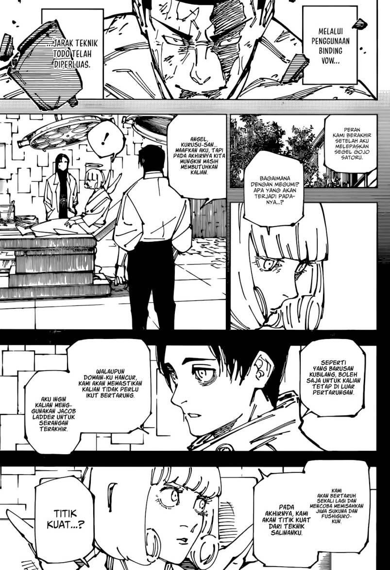 Jujutsu Kaisen Chapter 263 - halaman 16