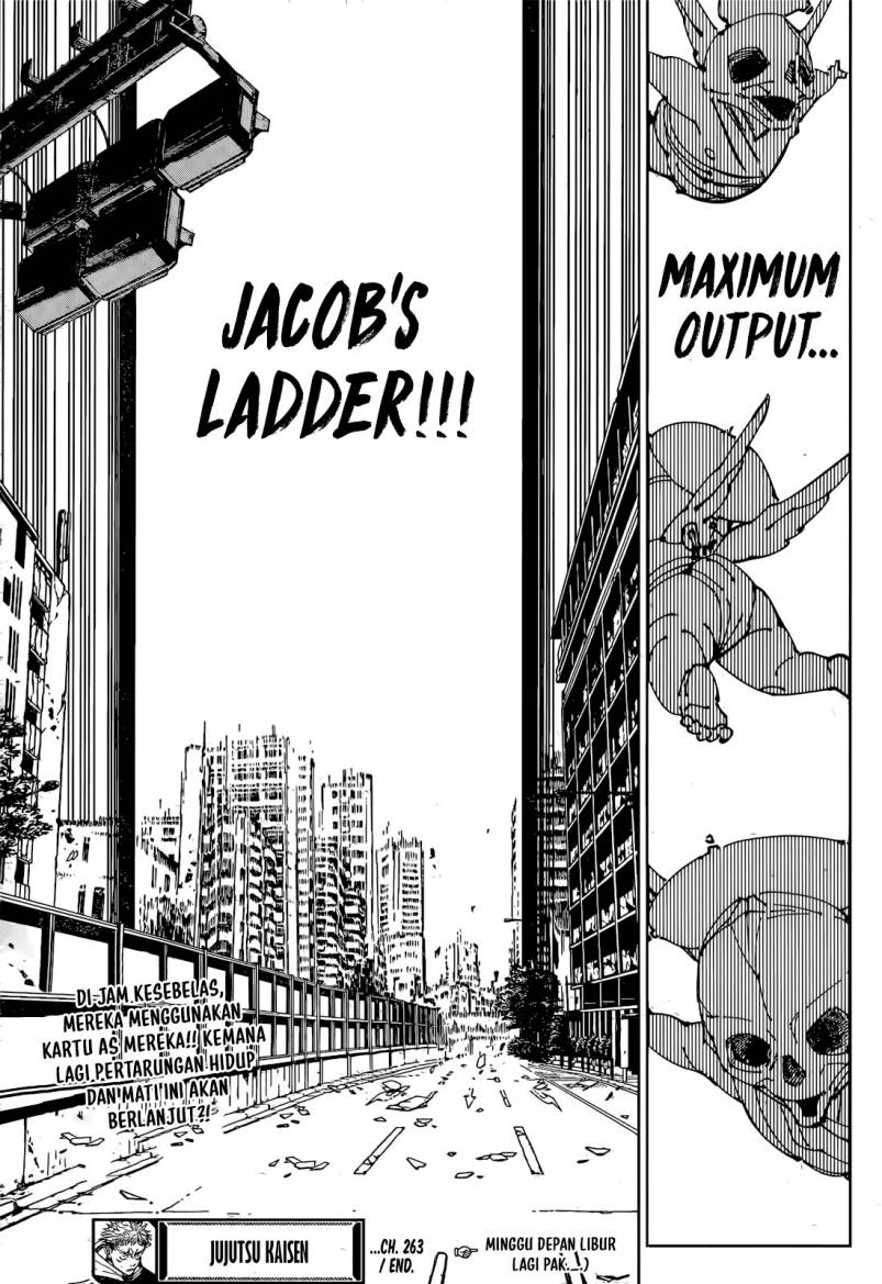 Jujutsu Kaisen Chapter 263 - halaman 18