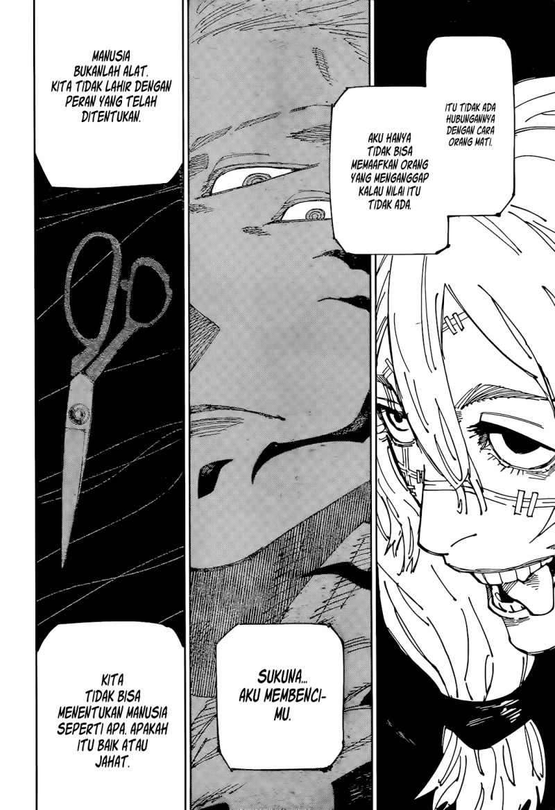 Jujutsu Kaisen Chapter 265 - halaman 15