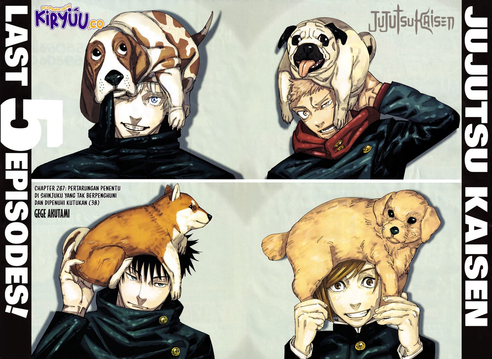Jujutsu Kaisen Chapter 267 - halaman 3