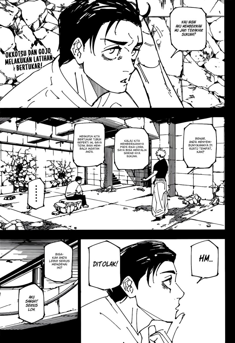 Jujutsu Kaisen Chapter 267 - halaman 4