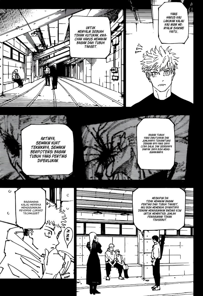 Jujutsu Kaisen Chapter 267 - halaman 6