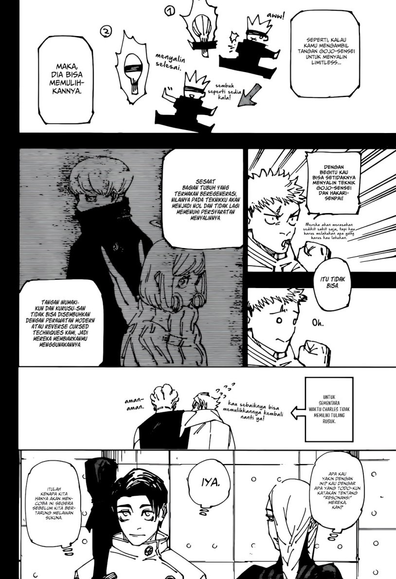 Jujutsu Kaisen Chapter 267 - halaman 7