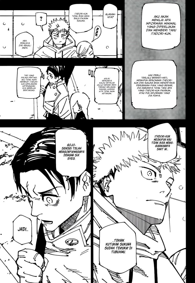 Jujutsu Kaisen Chapter 267 - halaman 8