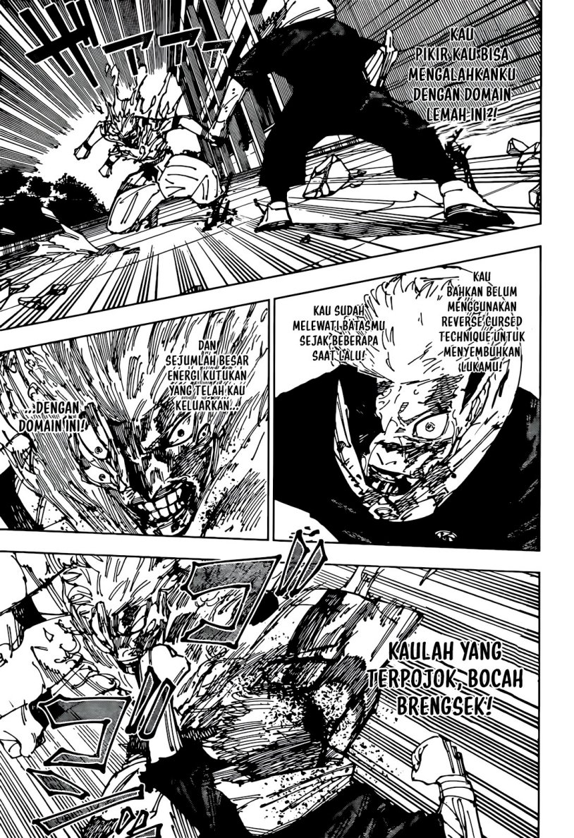 Jujutsu Kaisen Chapter 267 - halaman 17