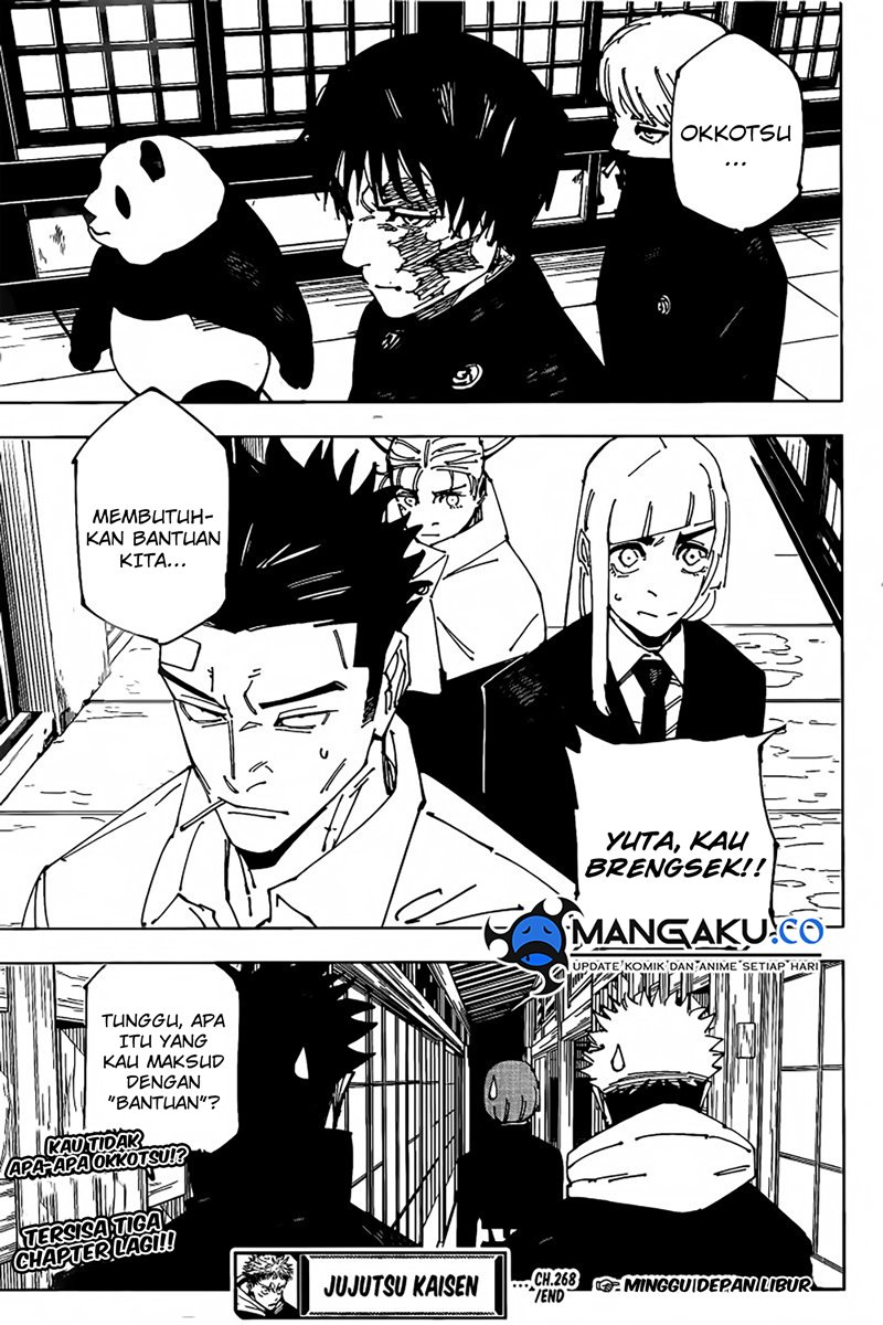 Jujutsu Kaisen Chapter 268 - halaman 19