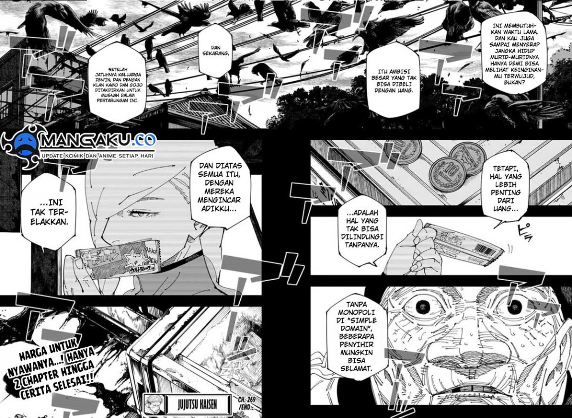 Jujutsu Kaisen Chapter 269 - halaman 7