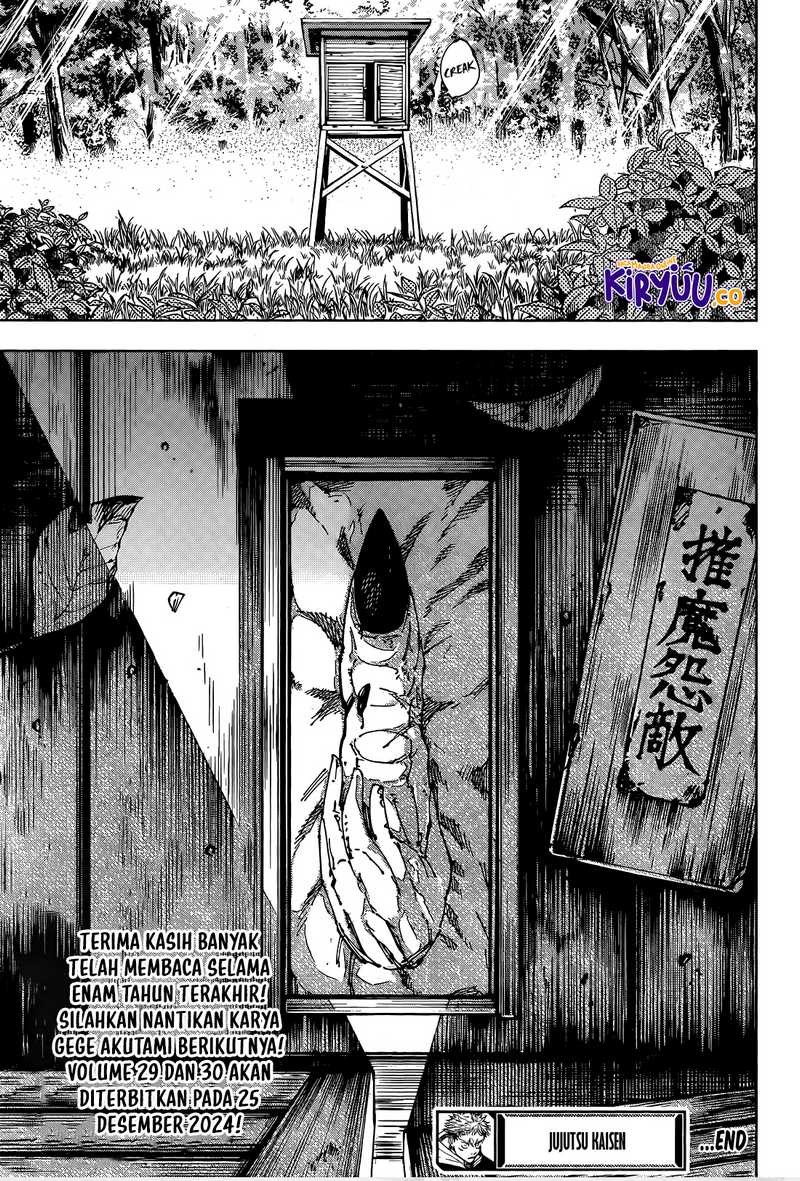 Jujutsu Kaisen Chapter 271 - halaman 21
