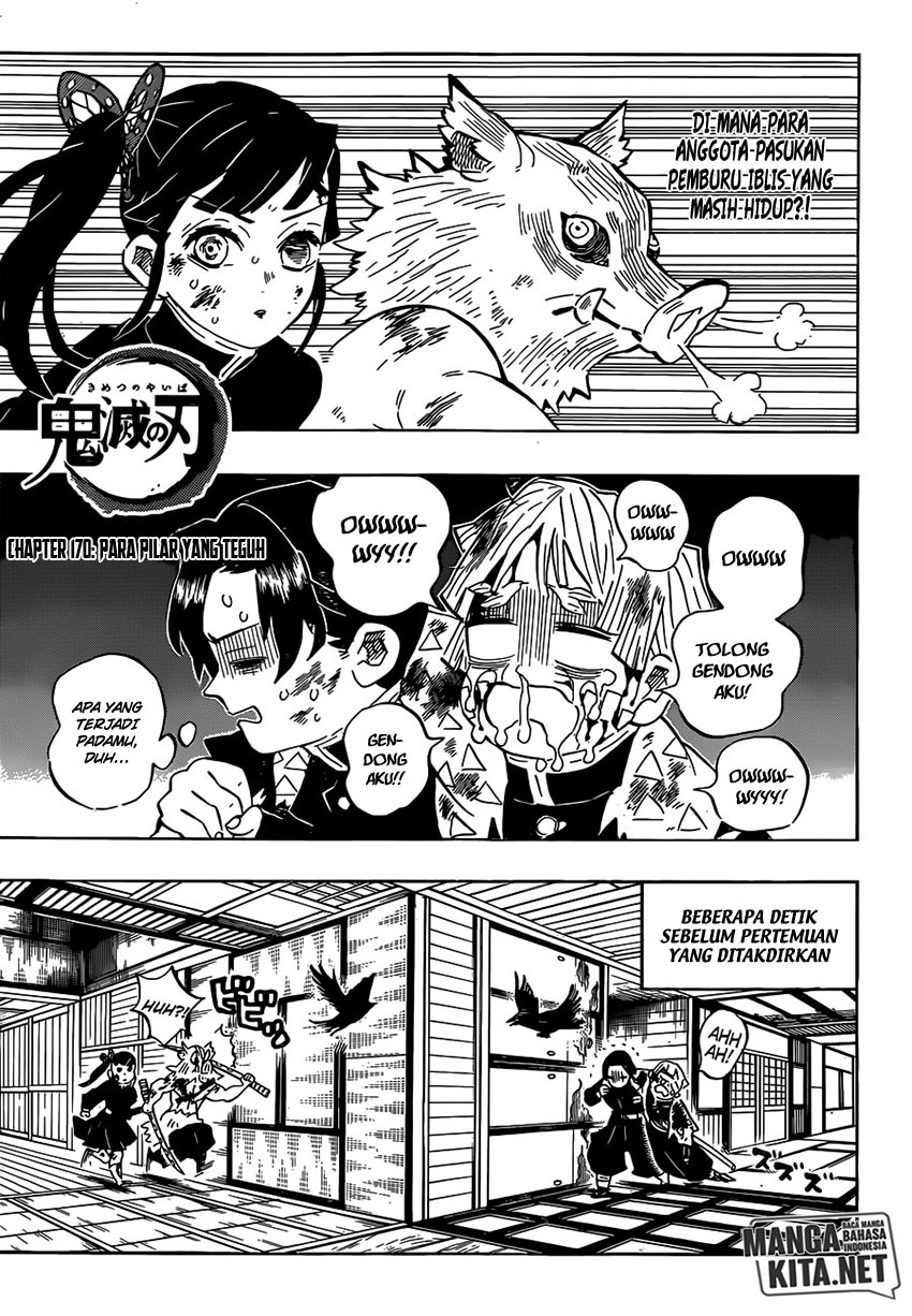 Kimetsu no Yaiba Chapter 170 - halaman 2
