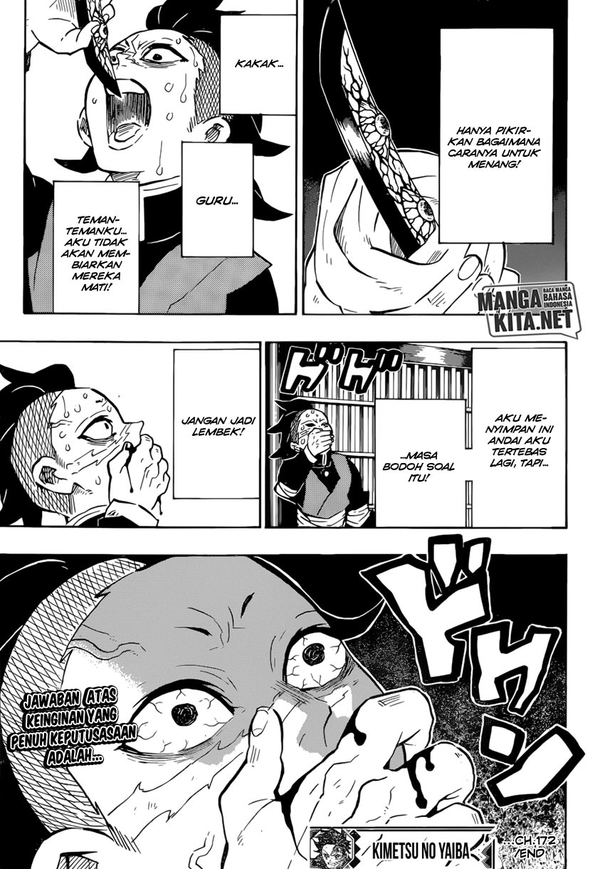 Kimetsu no Yaiba Chapter 172 - halaman 20
