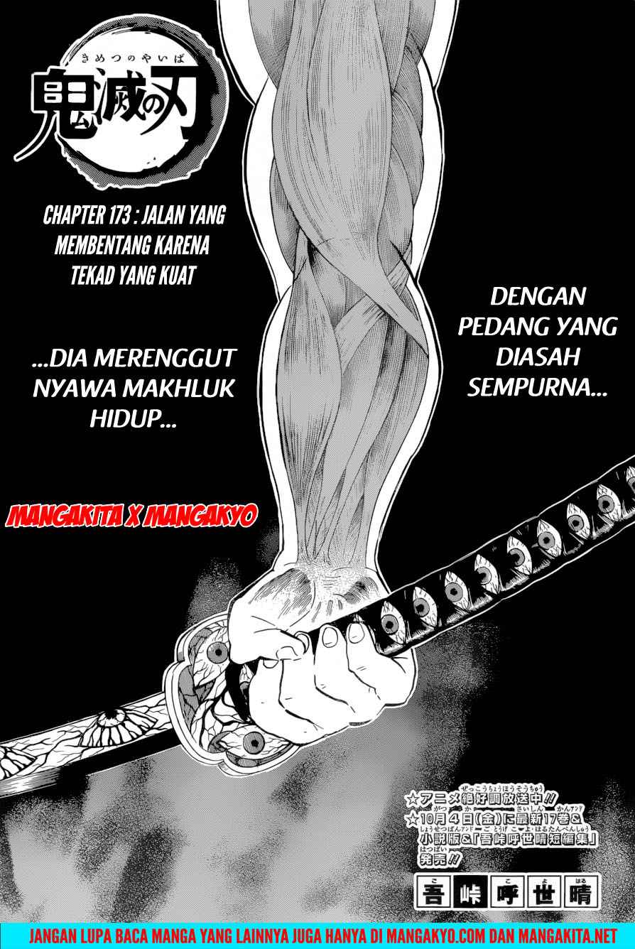 Kimetsu no Yaiba Chapter 173 - halaman 2
