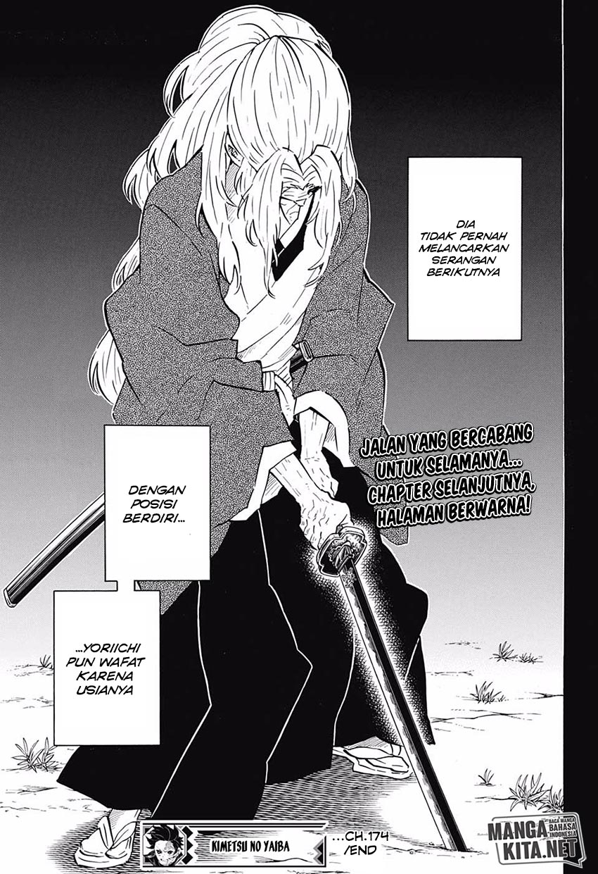 Kimetsu no Yaiba Chapter 174 - halaman 20