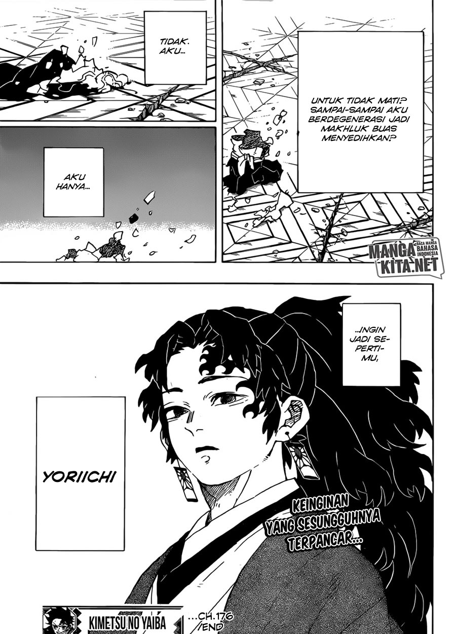 Kimetsu no Yaiba Chapter 176 - halaman 20