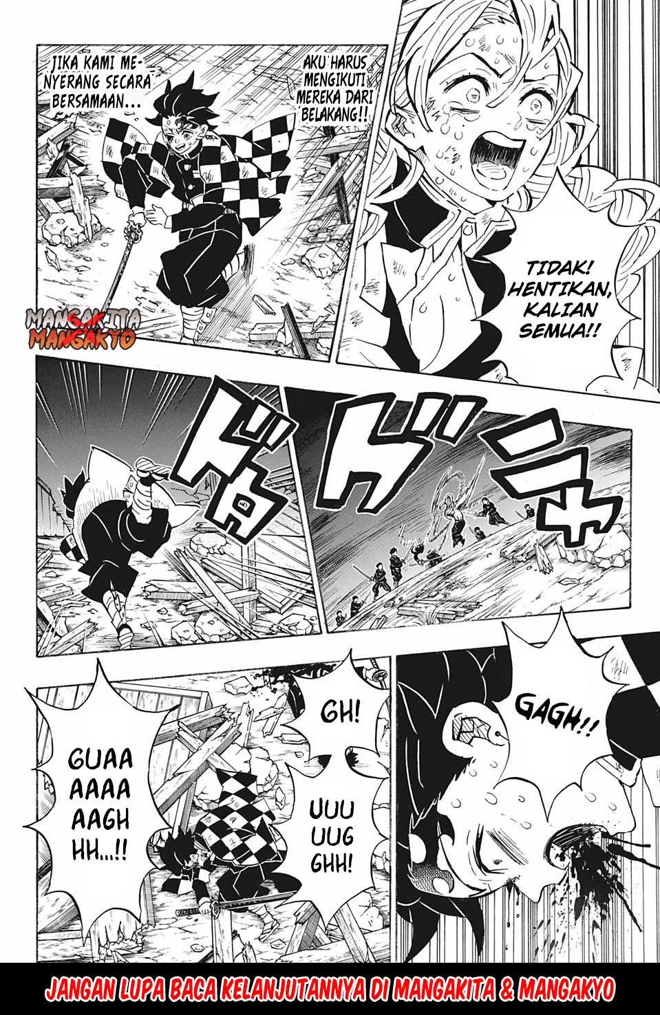 Kimetsu no Yaiba Chapter 184 - halaman 16