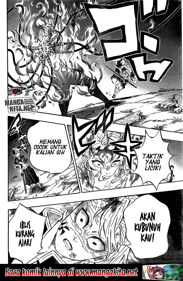 Kimetsu no Yaiba Chapter 185 - halaman 17