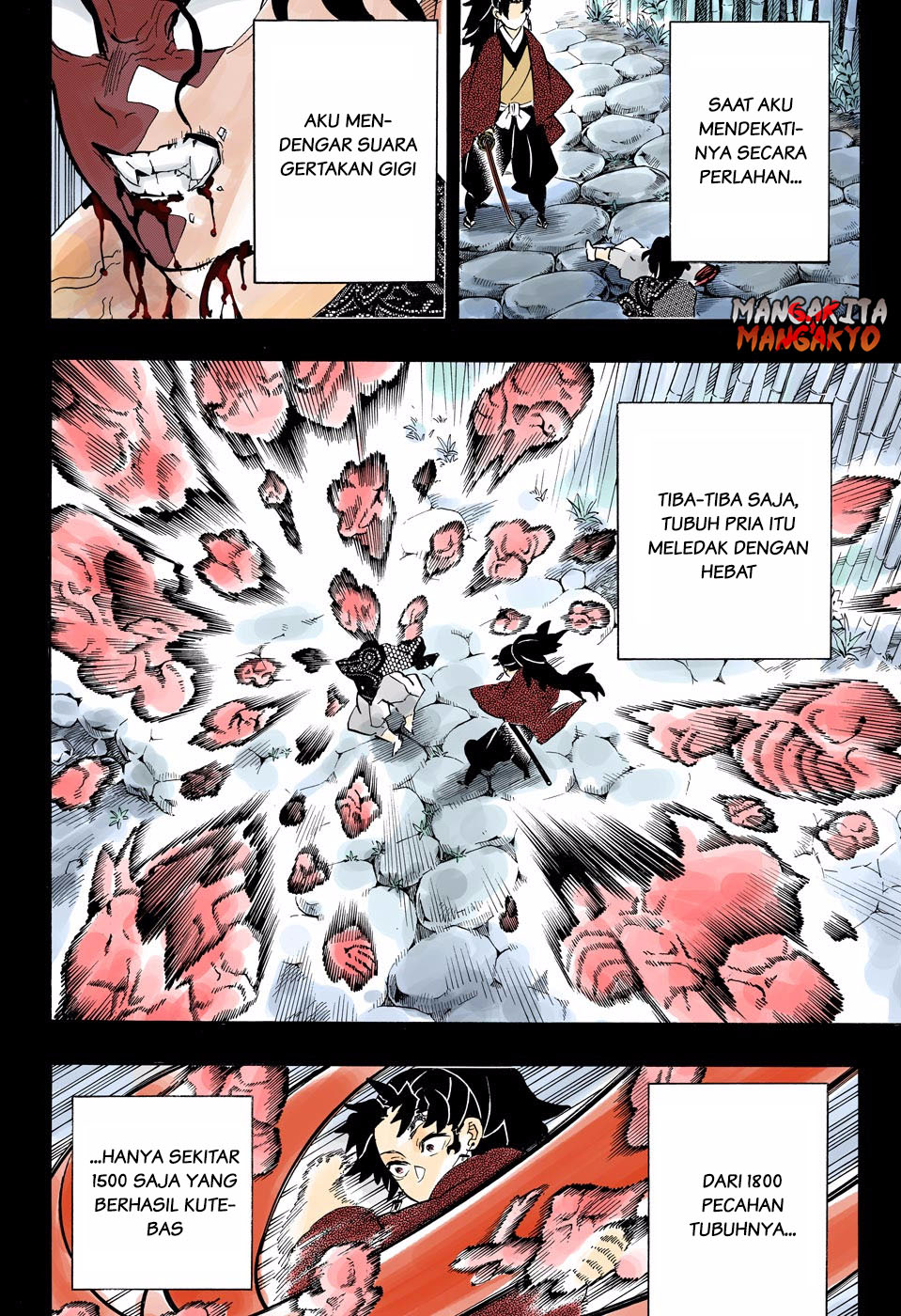 Kimetsu no Yaiba Chapter 187.5 - halaman 8