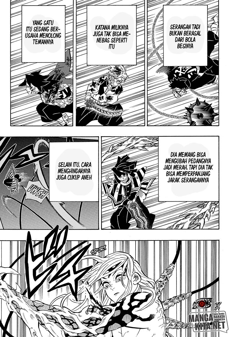 Kimetsu no Yaiba Chapter 190 - halaman 8