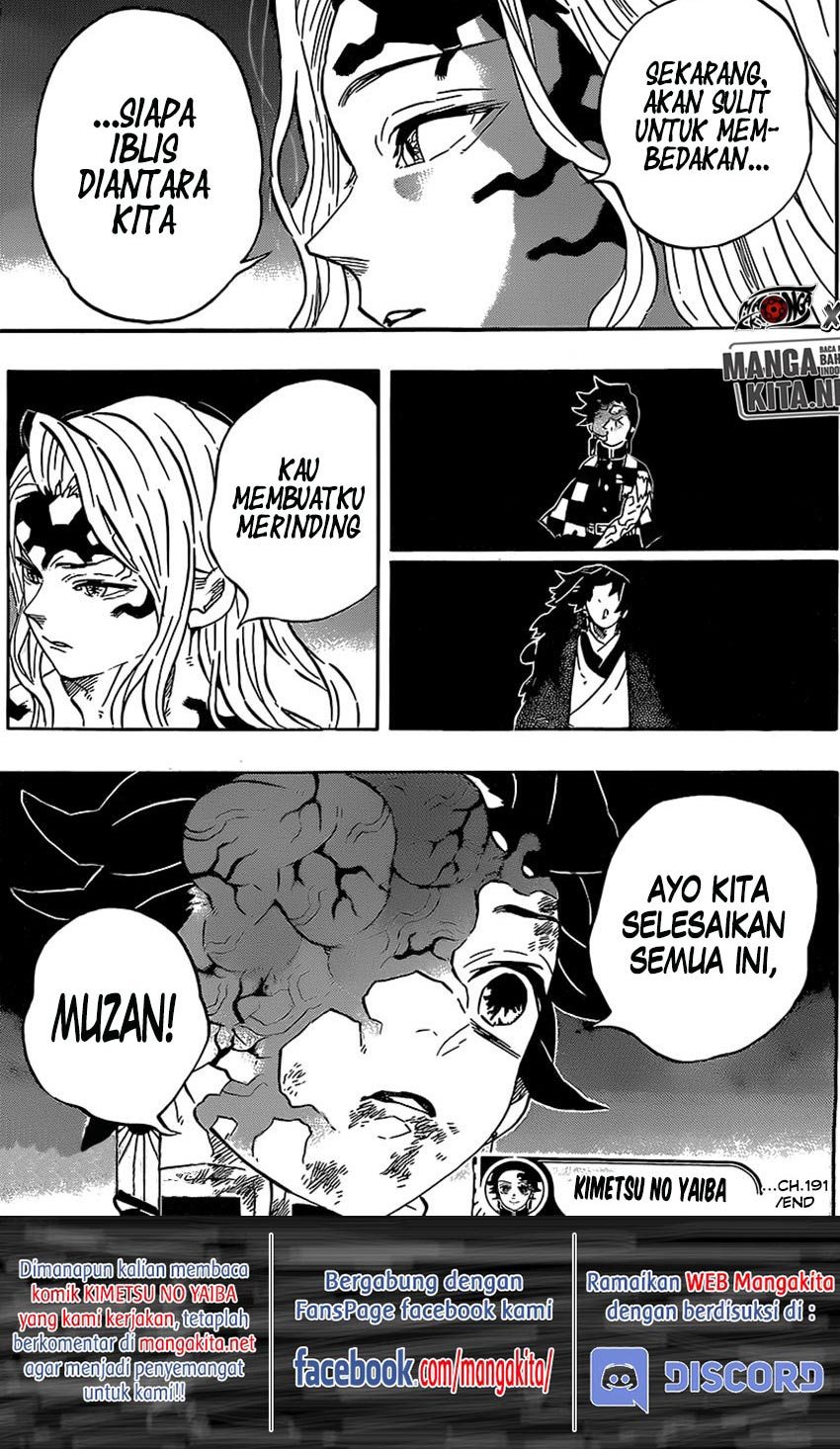 Kimetsu no Yaiba Chapter 191 - halaman 21