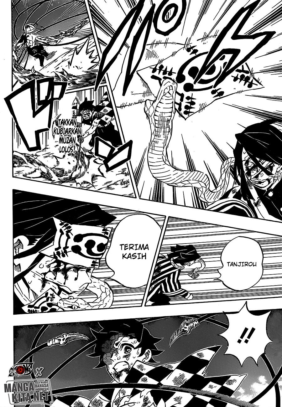 Kimetsu no Yaiba Chapter 195 - halaman 16