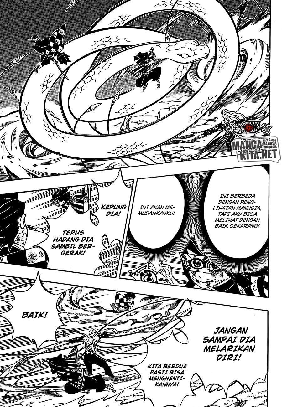 Kimetsu no Yaiba Chapter 195 - halaman 17