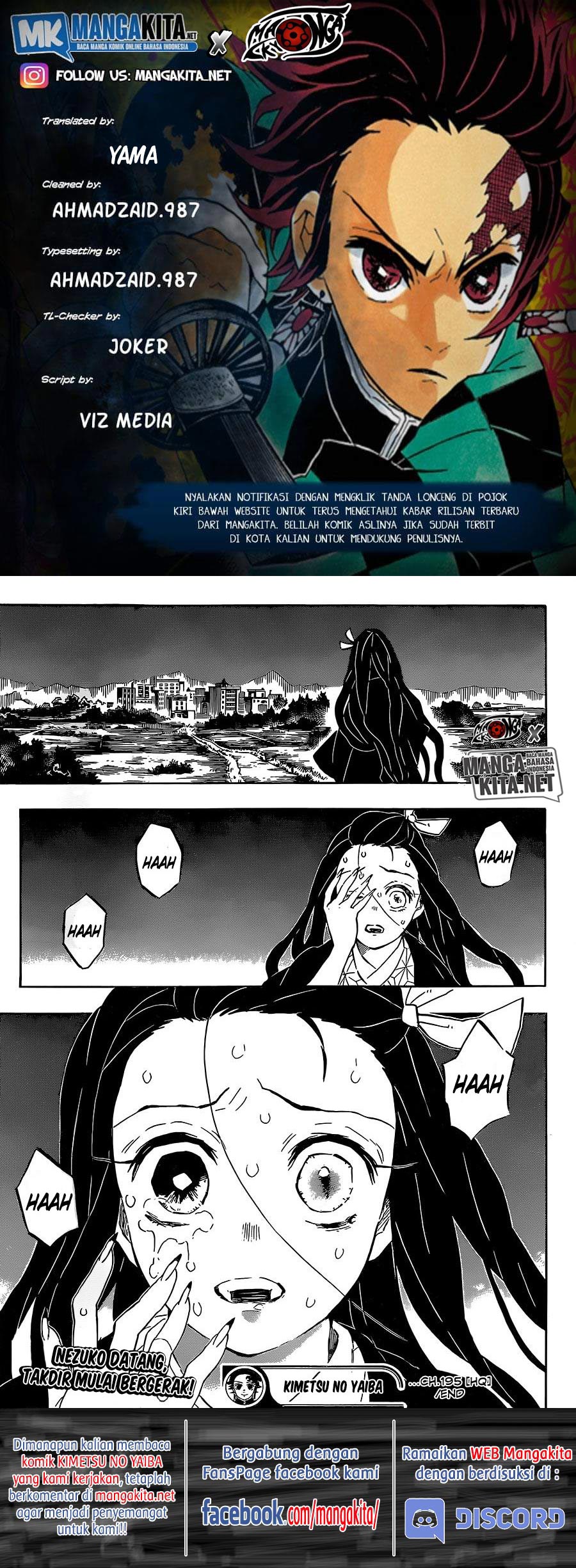 Kimetsu no Yaiba Chapter 195 - halaman 19
