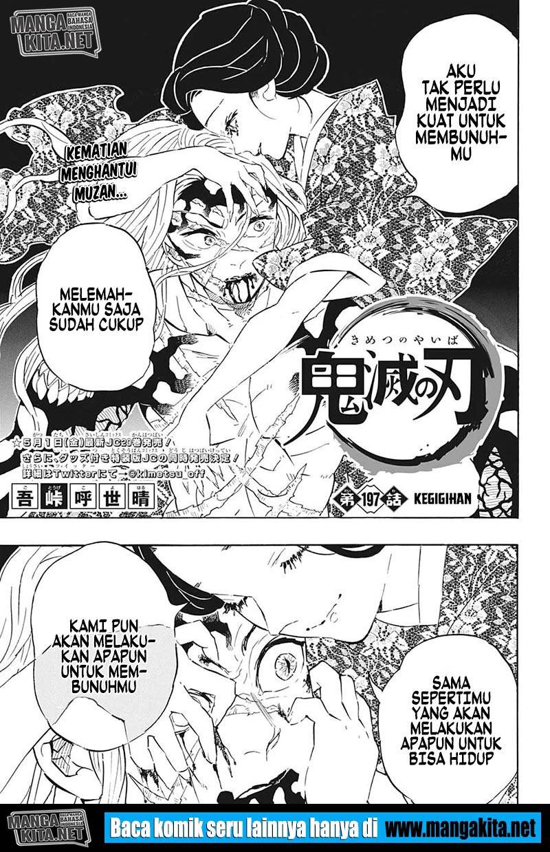 Kimetsu no Yaiba Chapter 197 - halaman 2