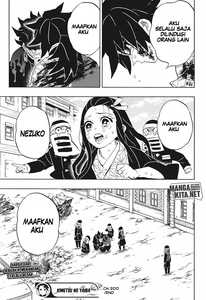 Kimetsu no Yaiba Chapter 200 - halaman 23