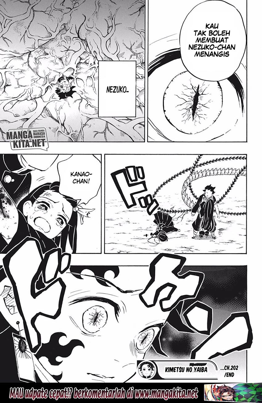 Kimetsu no Yaiba Chapter 202 - halaman 20