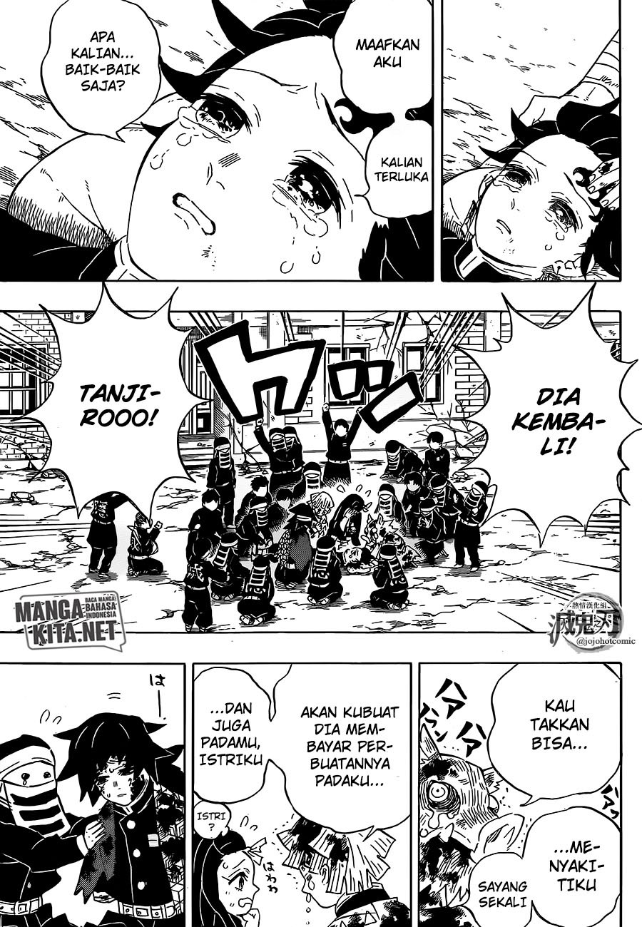 Kimetsu no Yaiba Chapter 203 - halaman 18