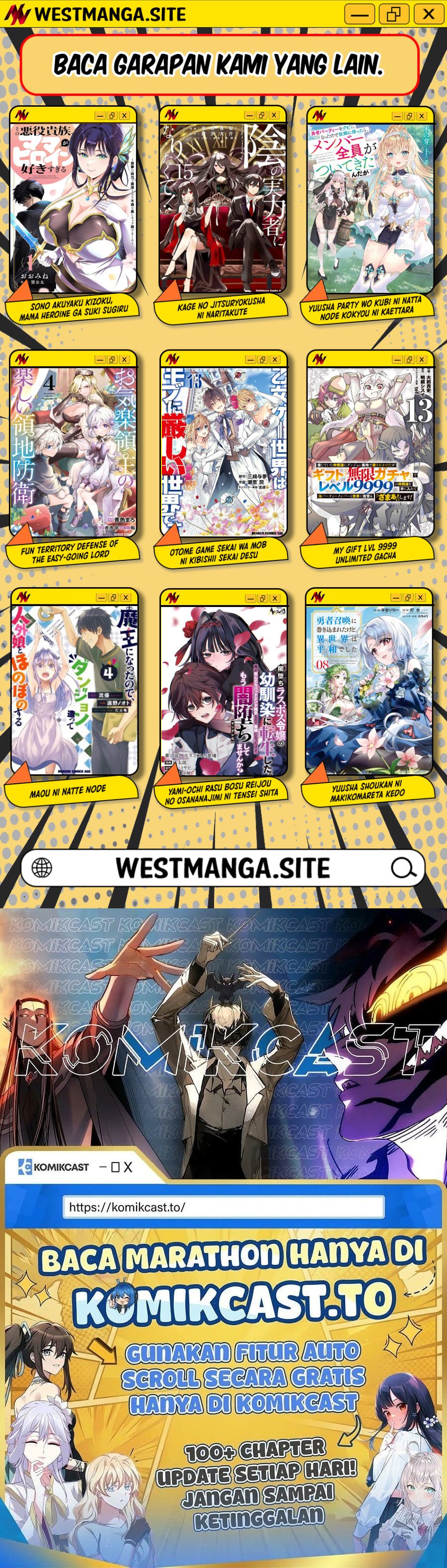 Monster no Goshujin-sama Chapter 98 - halaman 33