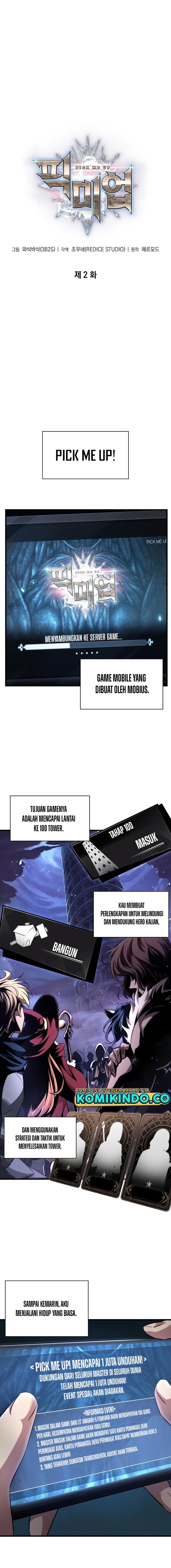 Pick Me Up, Infinite Gacha Chapter 2 - halaman 2