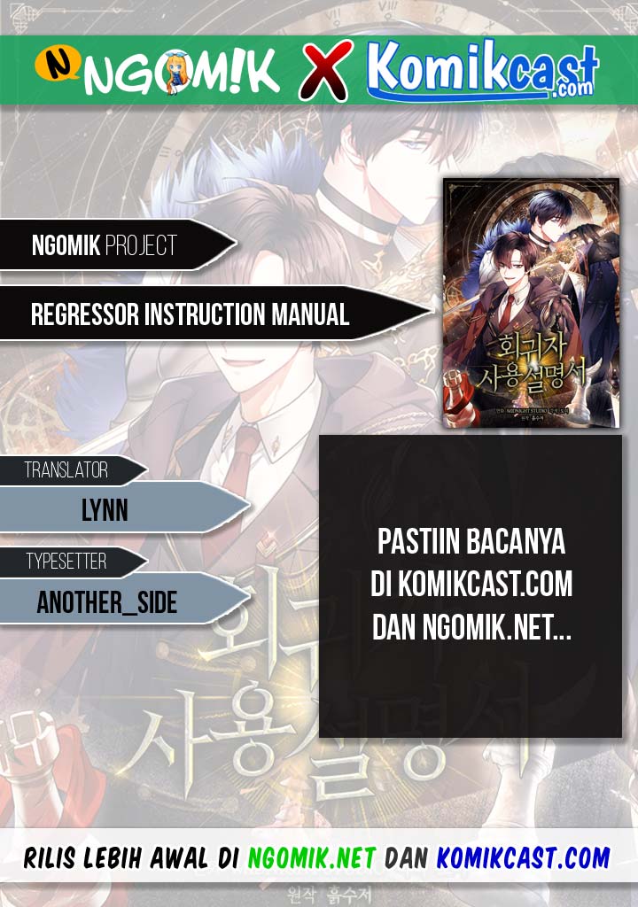 Regressor Instruction Manual Chapter 1 - halaman 1