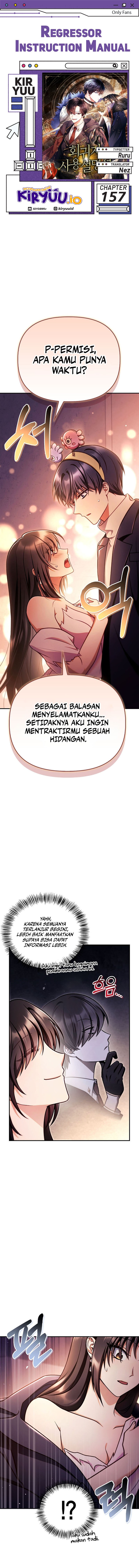 Regressor Instruction Manual Chapter 157 - halaman 1