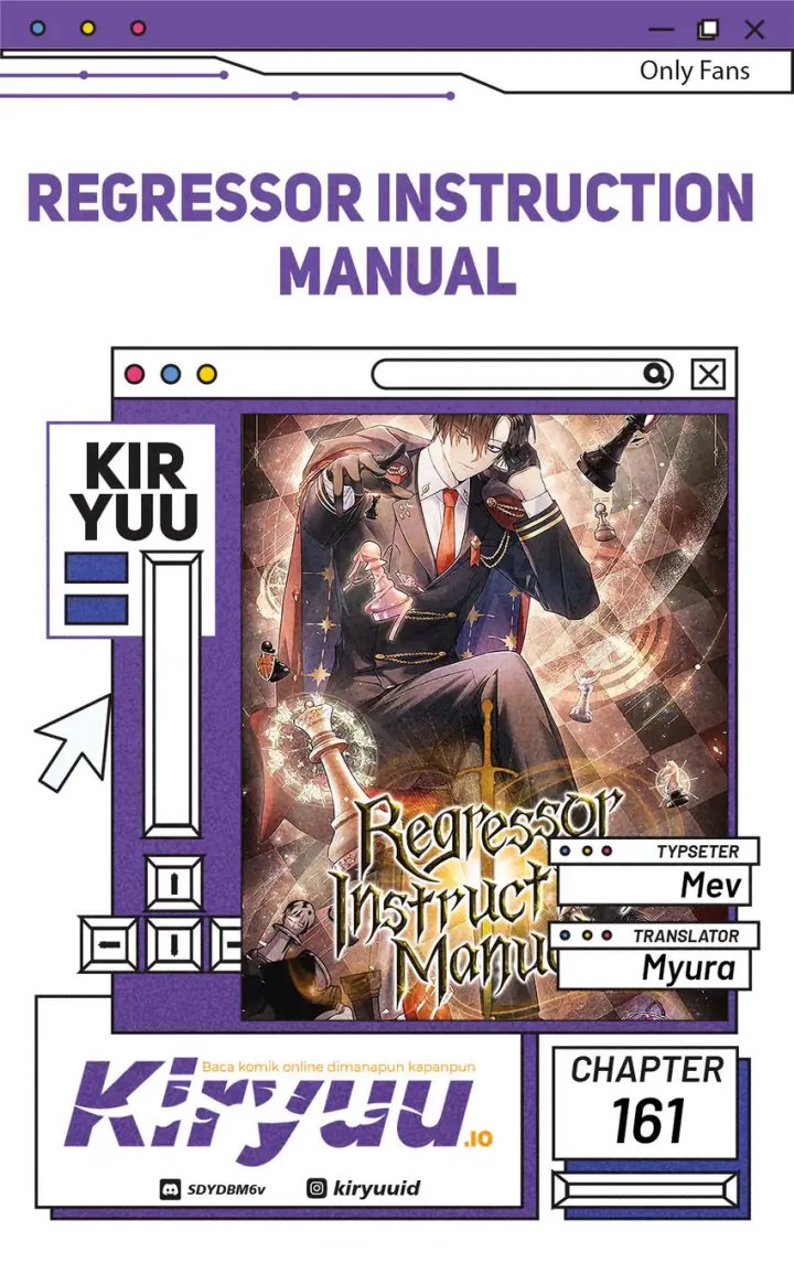 Regressor Instruction Manual Chapter 161 - halaman 1