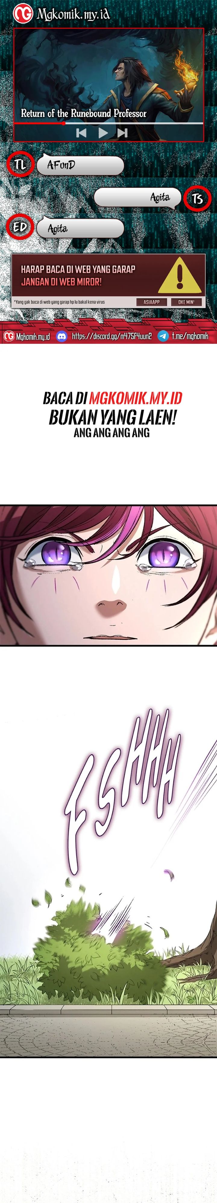 Return of the Runebound Professor Chapter 35 - halaman 1