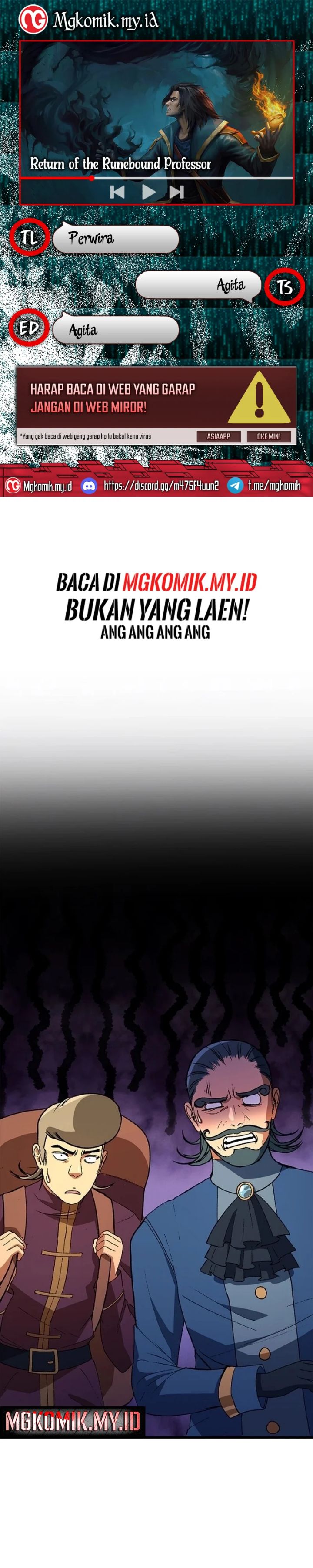 Return of the Runebound Professor Chapter 37 - halaman 1