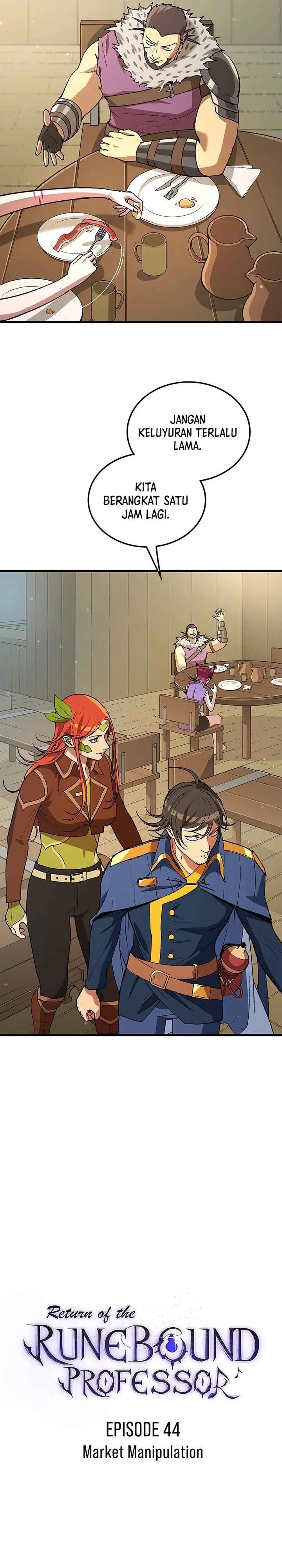 Return of the Runebound Professor Chapter 44 - halaman 4