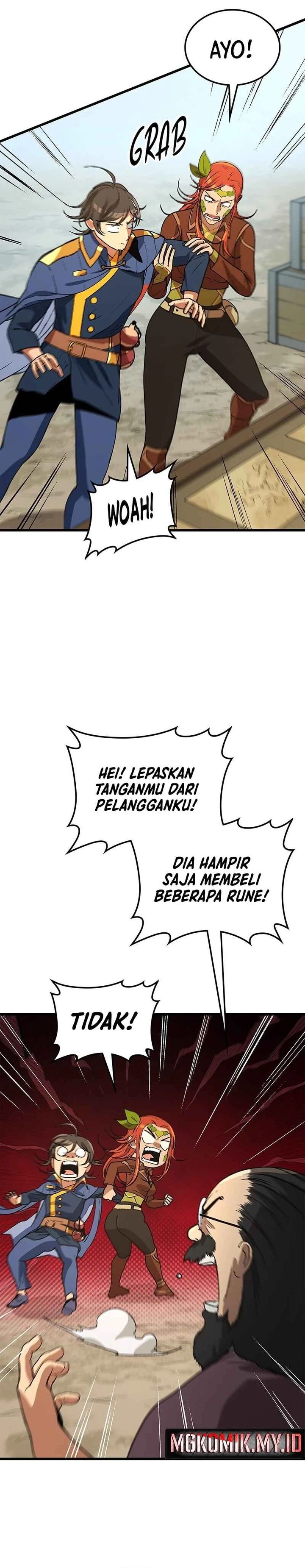 Return of the Runebound Professor Chapter 44 - halaman 9