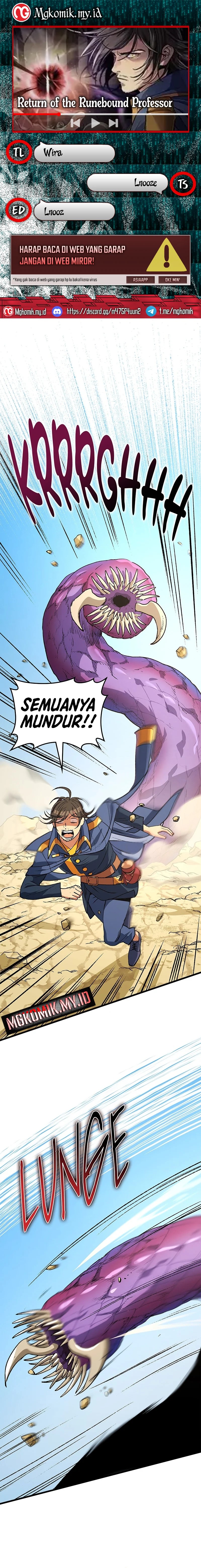 Return of the Runebound Professor Chapter 47 - halaman 1
