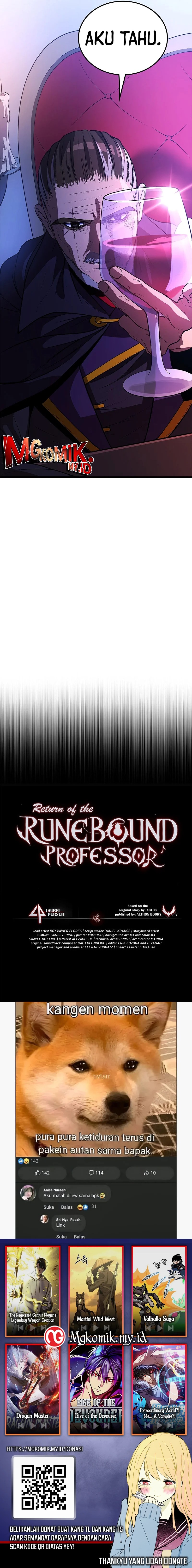 Return of the Runebound Professor Chapter 47 - halaman 27