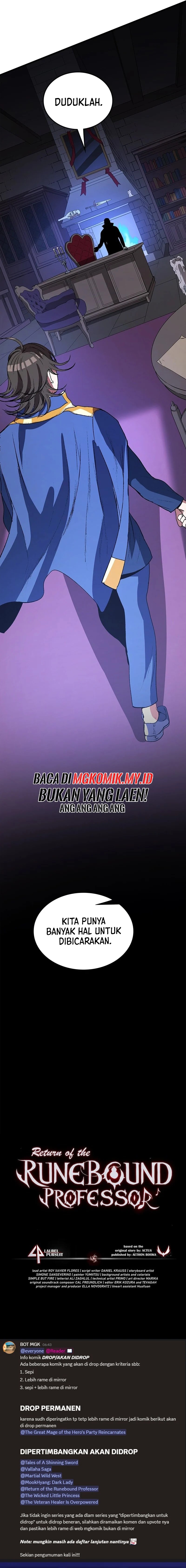 Return of the Runebound Professor Chapter 48 - halaman 28