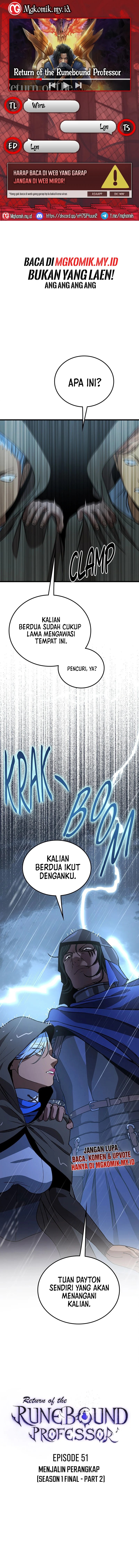 Return of the Runebound Professor Chapter 51 - halaman 1