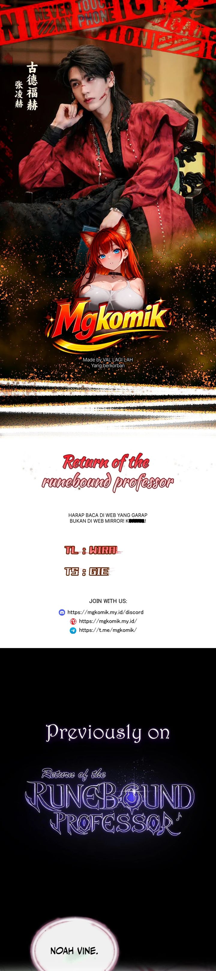 Return of the Runebound Professor Chapter 52 - halaman 1